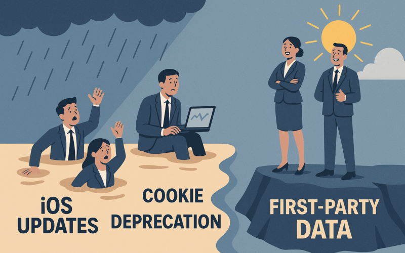 Stop Fixing iOS Tracking Issues — Build a First-Party Data Advantage