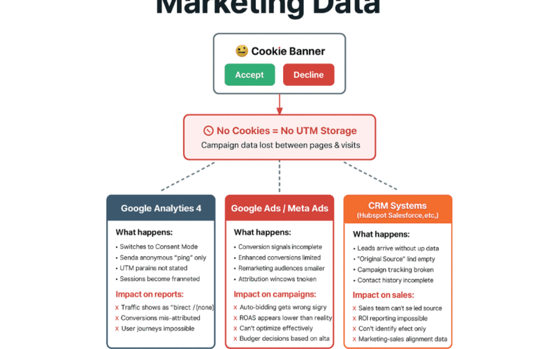 What Happens to Your UTM Tags When Users Decline Cookies?